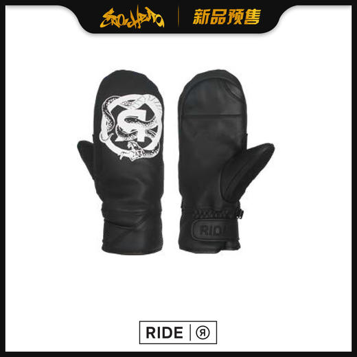 RIDE 1920 FURY MITT BLACK XL 商品图0
