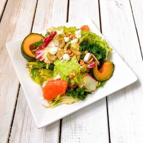 烤南瓜时蔬色拉（小） Green Salad with baked pumpkin