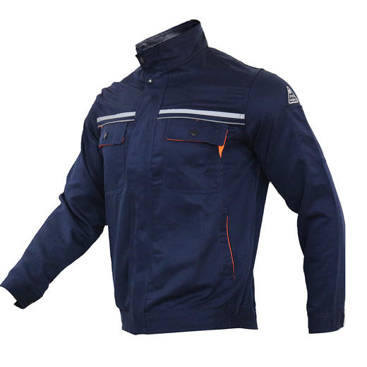 【喆安达 HS805款】防静电涤棉斜纹工作服套装-藏蓝 春秋装 商品图5