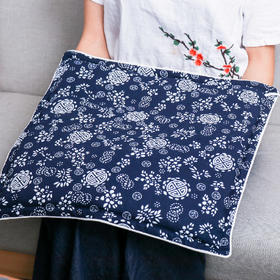 艾绒热敷坐垫 | 温度9档可调。南阳3年陈艾叶艾绒。大尺寸45cm*45cm。