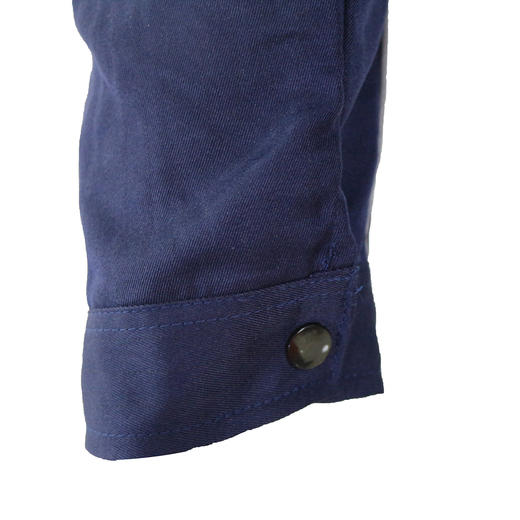 【喆安达 HS805款】防静电涤棉斜纹工作服套装-藏蓝 春秋装 商品图6