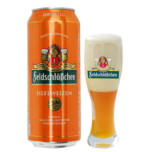 【整箱|白啤】费尔德堡小麦啤酒500ml*18罐 商品图2