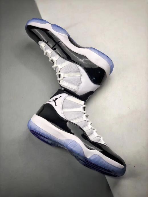 男女鞋 air jordan 11 "concord" 11黑白高邦康扣