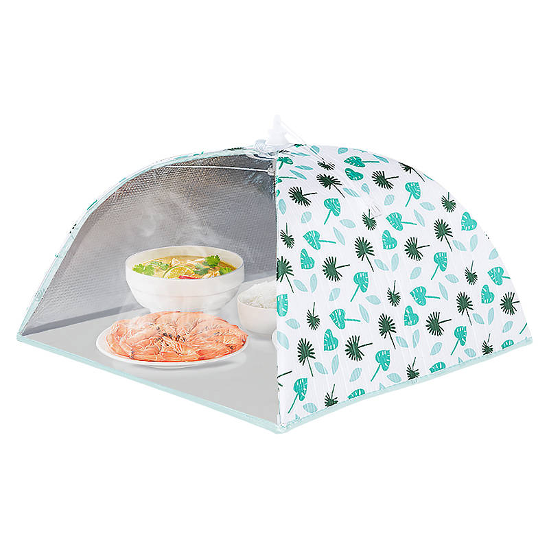 冬季保温菜罩大号盖菜罩食物饭罩子饭菜防尘罩遮菜伞可折叠餐桌罩 [fx