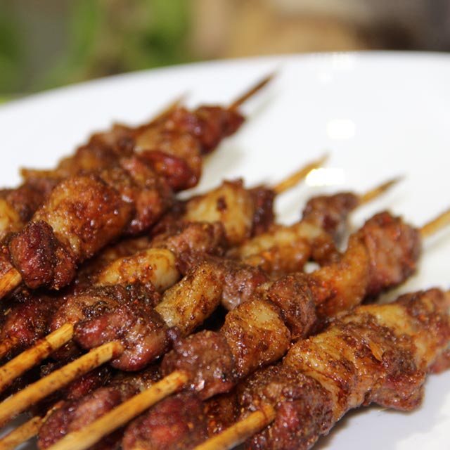 【塞尚香右玉羊肉 羊肉串30串】新鲜原味 烧烤食材半成品