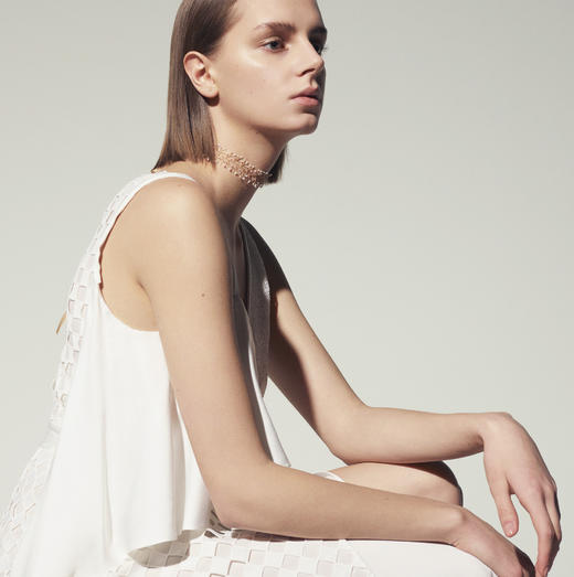 北京仓｜14-Baby's Breath-珍珠 项圈（发饰）两种戴法［日本设计师］ 商品图4