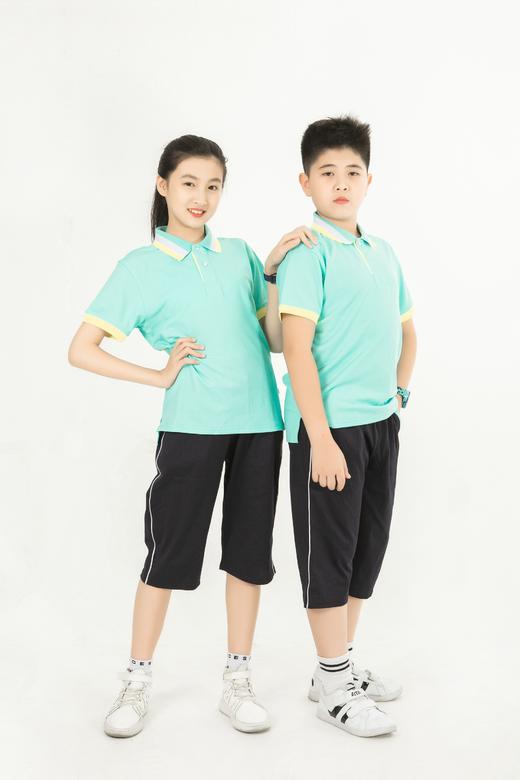 平和中学生校服男女夏装(2件套)