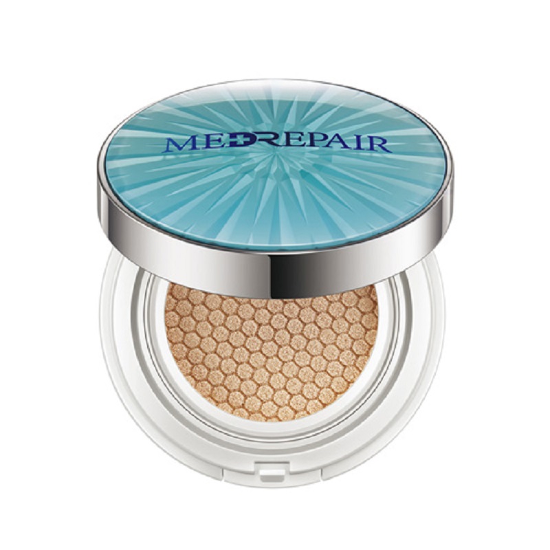 小灯泡气垫米蓓尔光感轻透气垫粉底液15g盒送15g替换装