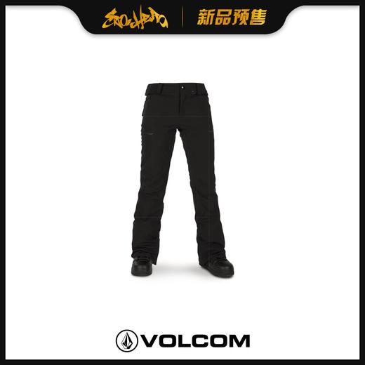 VOLCOM 1920 WMS FLOR STRTCH GORE PNT S 黑色 商品图0