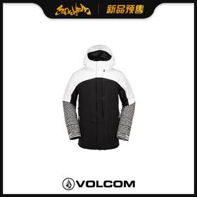 VOLCOM 1920 TDS 2L GORE-TEX JKT XL 条纹黑