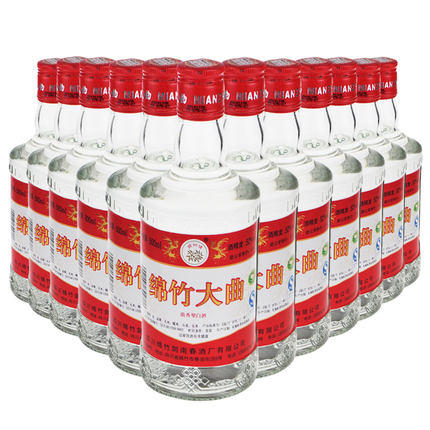 【12瓶】剑南春 52度 绵竹红标大曲 浓香型白酒 500ml*12瓶 商品图2
