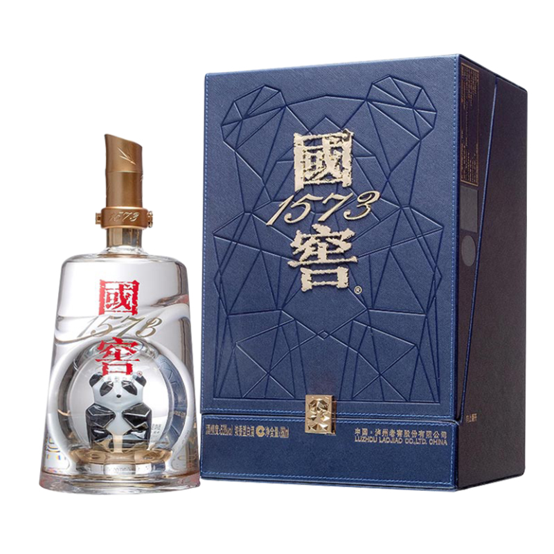 53度国窖1573熊猫版 960ml 泸州老窖官方旗舰店