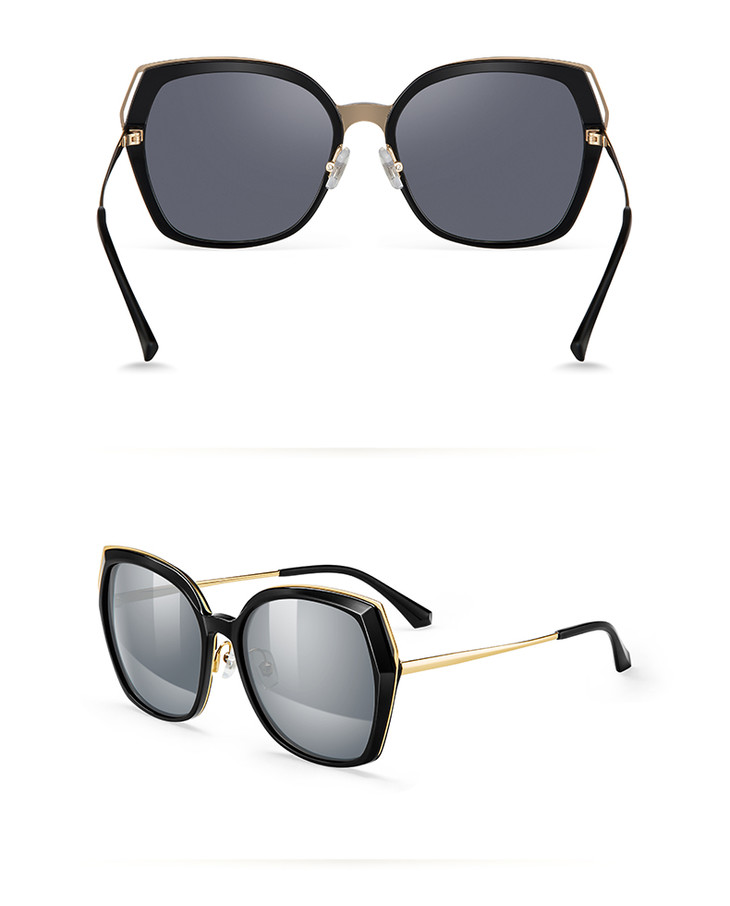 海俪恩新款女士偏光明星墨镜小脸优雅太阳镜潮人明星同款n6627