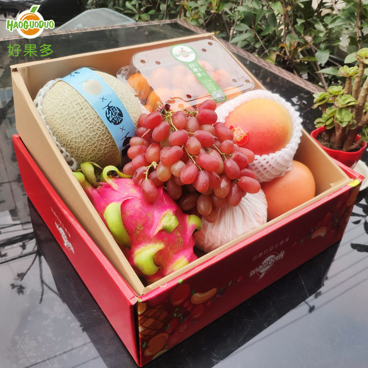 【心意满满·鲜果礼盒】节日水果礼盒新鲜混搭礼盒装/高端送礼/包邮