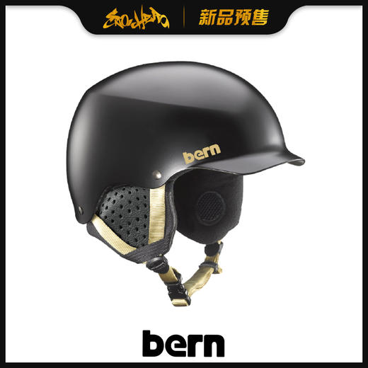 BERN 1920 WMS Asian Fit Muse Satin Black  L 59-62 商品图0
