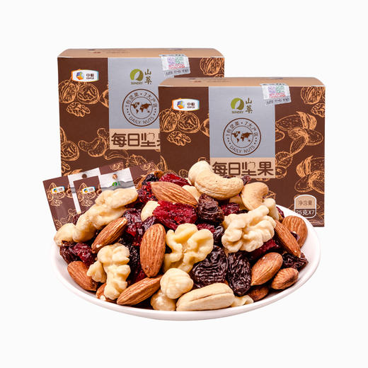 中粮山萃  每日坚果1箱(25g*30袋) 商品图7