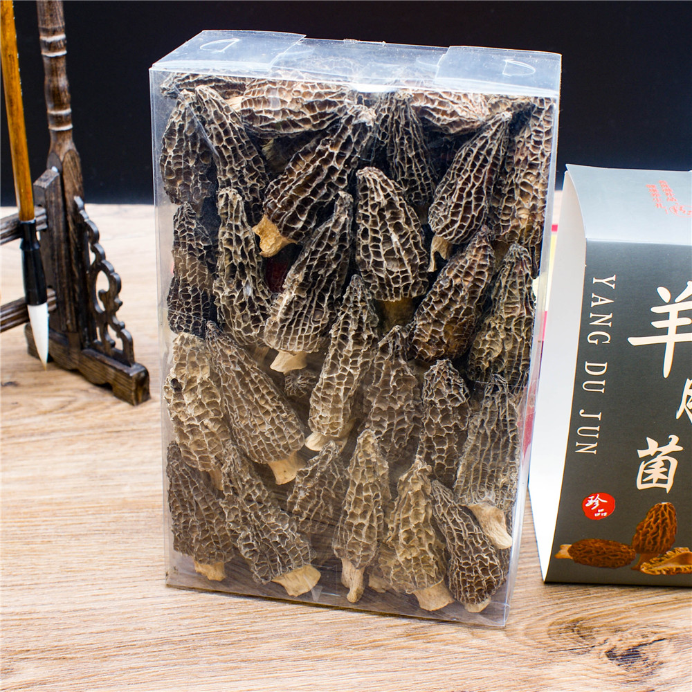 精选大个羊肚菌煲汤超级鲜一盒