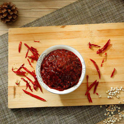 丹丹牌红油郫县豆瓣酱 川菜调料调味品豆瓣酱 500g/瓶 商品图2