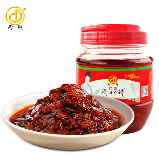 丹丹牌红油郫县豆瓣酱 川菜调料调味品豆瓣酱 500g/瓶 商品图4