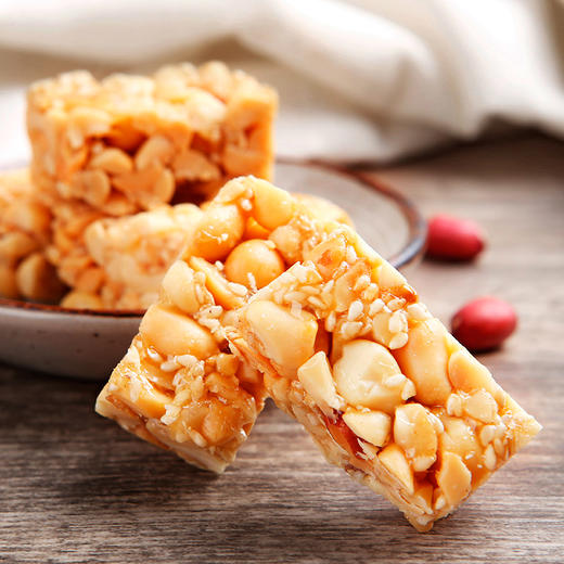 四川黄老五花生酥糖418g袋香甜味椒盐味四川成都特产糕点年货糖果