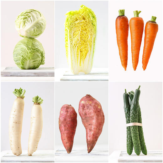 有机蔬菜套餐月卡，每周4次 商品图0