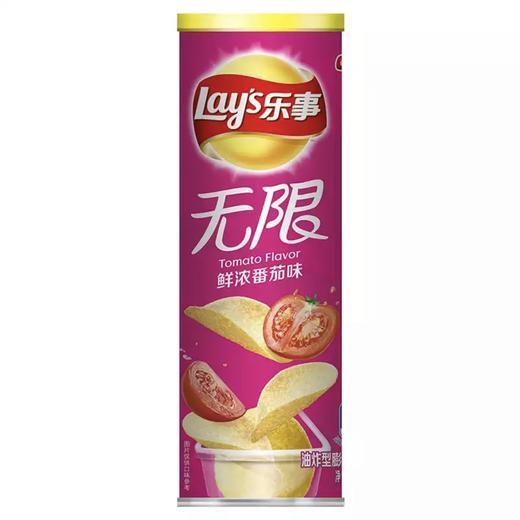 【乐事】薯片 鲜浓番茄味 104g | 鲜浓番茄酸甜·一口爆汁 | 乐事经典薯片·薄脆薯香浓郁 | 追剧零食·下午茶点·闺蜜分享·酸甜开胃 商品图0