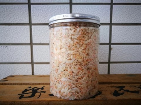 野生小白皮虾 (净重200g/瓶)全国包邮