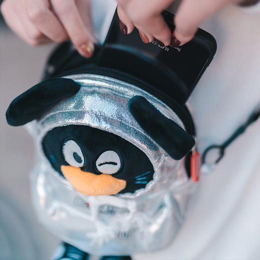 qqfamily系列之qq金鼠铂金鼠斜挎包