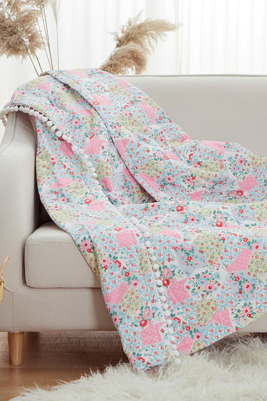 阳春小镇新年礼盒春秋被盖毯保暖毯 商品图0