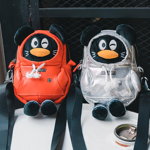 qqfamily系列之qq金鼠铂金鼠斜挎包