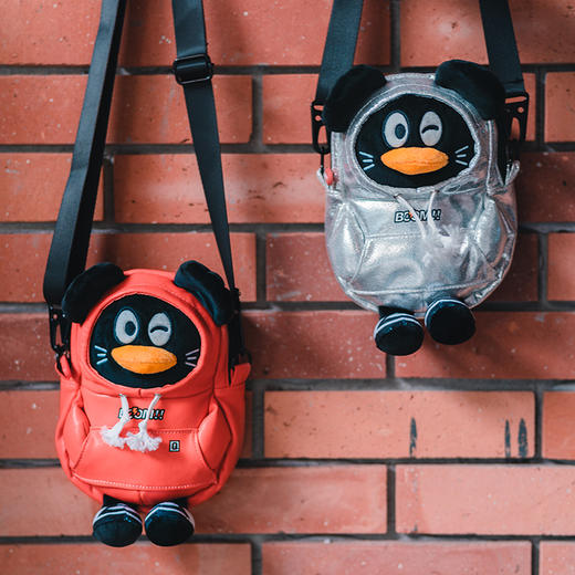 qqfamily系列之qq金鼠铂金鼠斜挎包