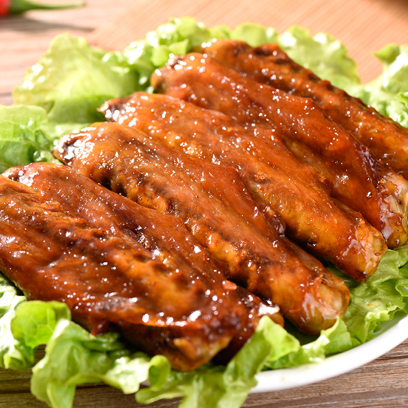 小胡鸭锁鲜香脆鸭翅中200g盒装食品零食小吃湖北特产现做