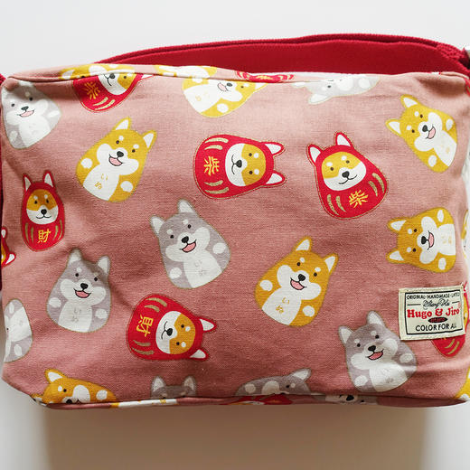 HUJI祤集Sling斜挎包风の花柴犬达摩蛋 商品图1