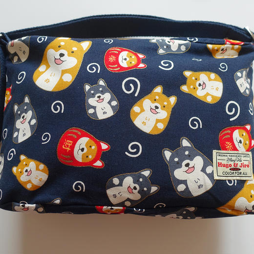 HUJI祤集Sling斜挎包风の花柴犬达摩蛋 商品图0