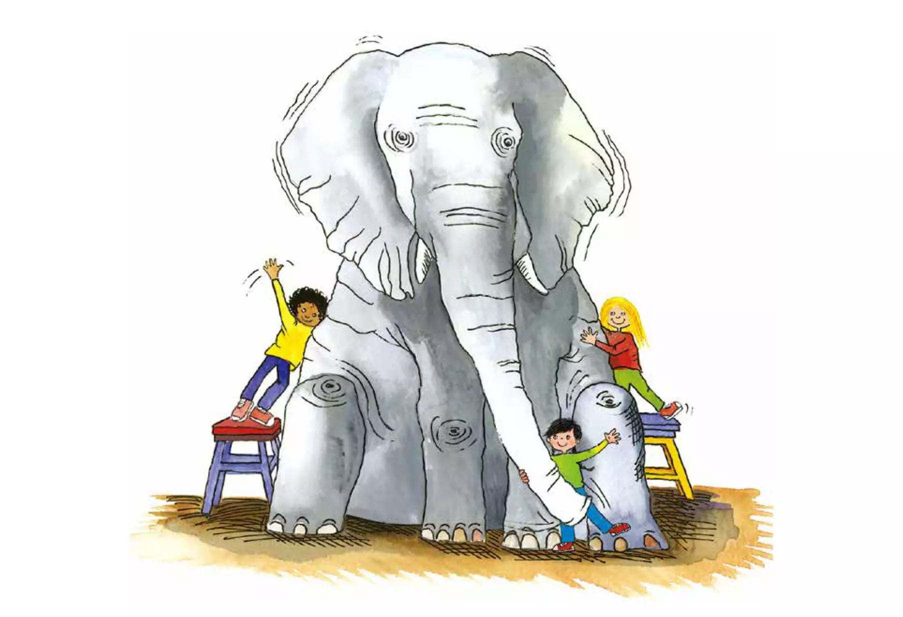 有个问题问大象