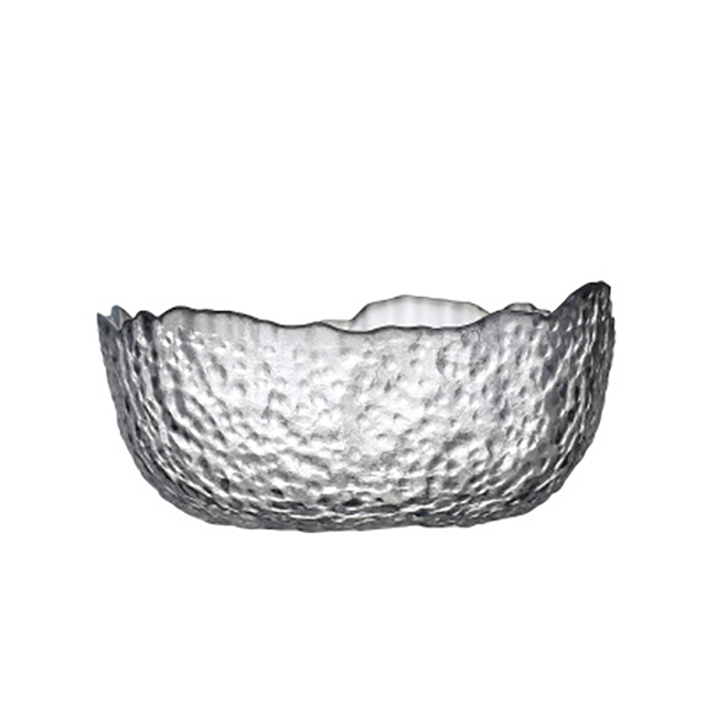 HOMY日式锤目纹烟灰沙拉碗（小号）