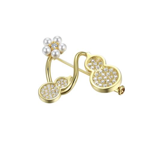 小葫芦胸针 商品图0