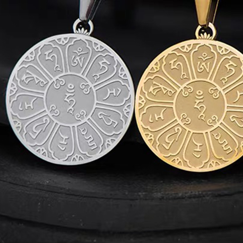 绿度母心咒护身吊坠挂件 | 美丽容貌 消业除障 助事业旺姻缘(赠送