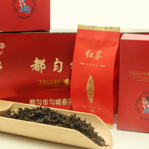 【2026年新茶】都匀毛尖红茶 匀城春特级红茶 手工茶条盒装120克 商品图4