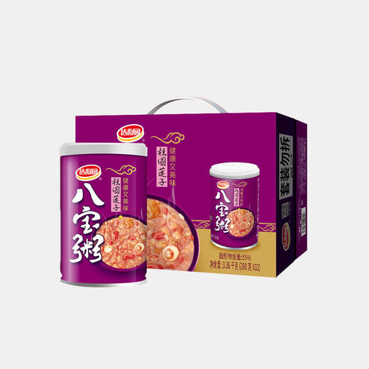 达利园桂圆莲子八宝粥280g*12罐 商品图0