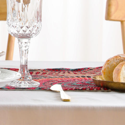 阳春小镇圆圈浮雕系列桌旗 商品图2