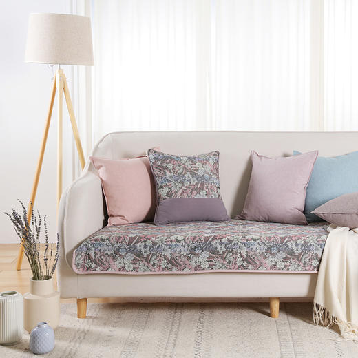 阳春小镇秋日花园沙发垫 商品图0