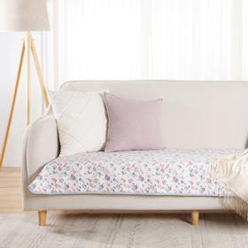 阳春小镇秋日后花园白玉沙发巾