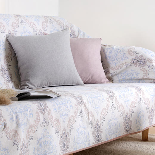 阳春小镇秋日暗纹沙发盖巾 商品图1