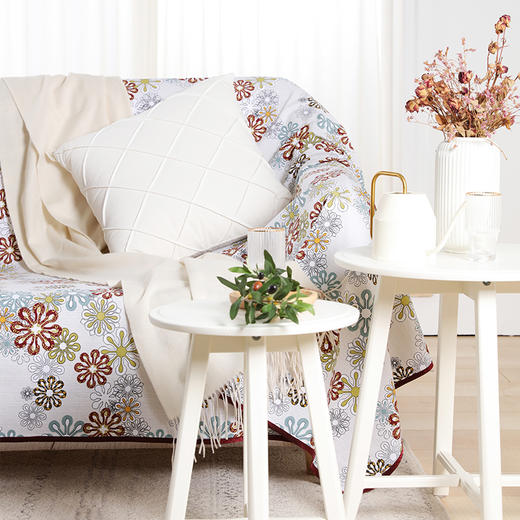 阳春小镇秋天的颜色沙发盖巾 商品图11