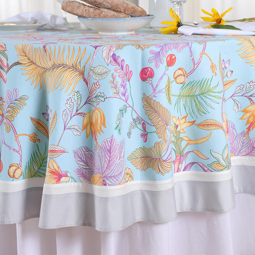 阳春小镇花园系列圆桌布 商品图1