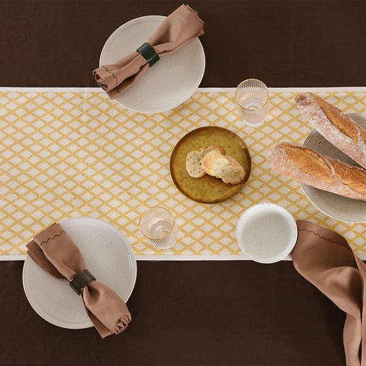 阳春小镇中式流苏桌旗 商品图4