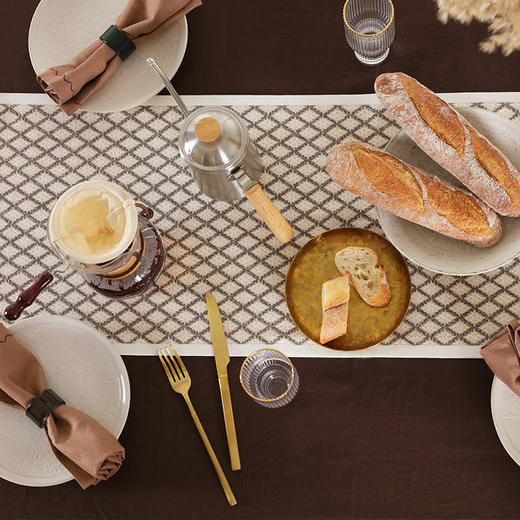 阳春小镇中式流苏桌旗 商品图1