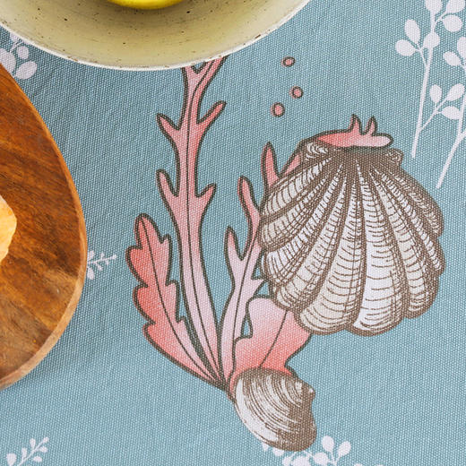 阳春小镇北欧花卉圆桌布 商品图2