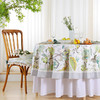 阳春小镇花园系列北欧花卉圆桌布 商品缩略图0